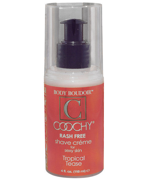 Coochy Rashfree Shave Creme - 4 Oz Tropical Tease
