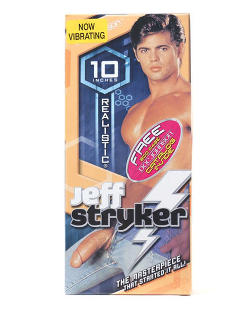 Vibrating Jeff Stryker 10" Realistic Cock