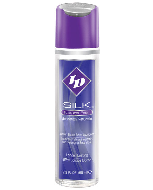 Id Silk Natural Feel Lubricant - 2.2 Oz Flip Cap Bottle