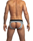 Jack Adams Flex Fit Jock Charcoal-white Lg