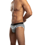 Jack Adams Flex Fit Jock Charcoal-white Sm