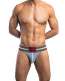 Jack Adams Old School 2.5" Jock Strap Grey Sm