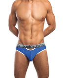 Jack Adams Punter Jock Brief Blue Lg