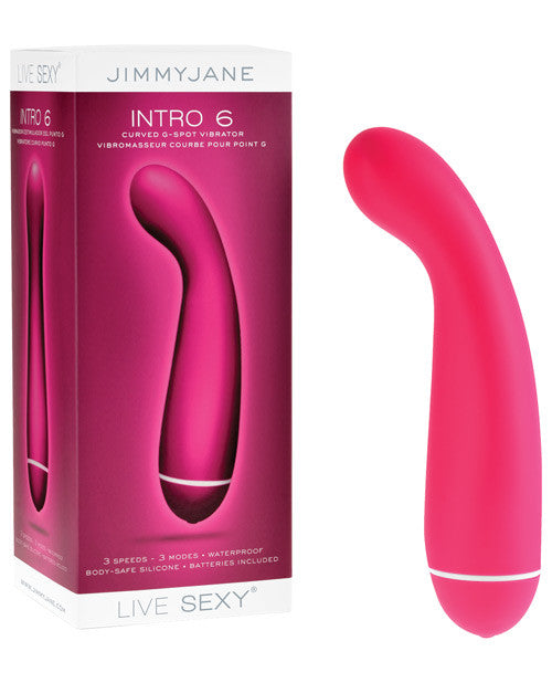 Jimmyjane Live Sexy Intro 6 G Spot Vibrator - Pink