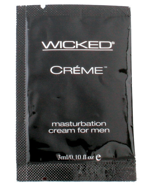 Wicked Sensual Care Collection Masturbation Cream For Men Packette - 3 Ml Creme To Liquid E