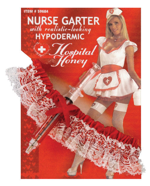 Hospital Honey Nurse Garter W-hypodermic