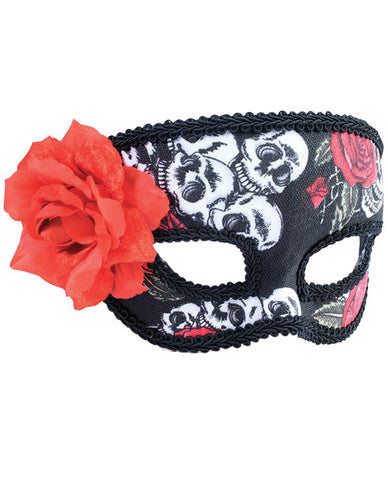 Day Of The Dead Female Eyeglass Arm Mask