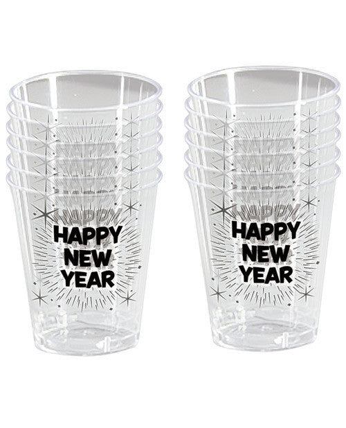 Happy New Year Shot Glasses - Pack Of 12