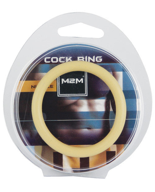 M2m Nitrile Cock Ring - 1.75" Nude