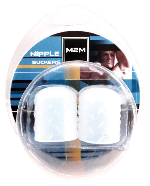 M2m Silicone Nipple Suckers Medium - Clear