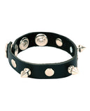 Maximus Rivet & Spike Leather Wristband