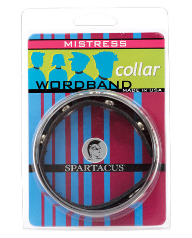 Mistress Word Collar