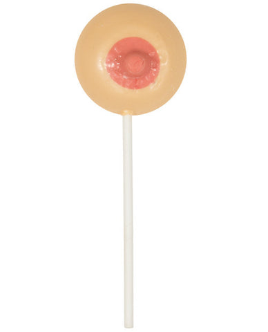 Small Boob On A Stick - White Chocolate