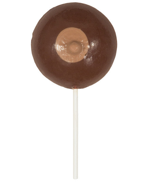 Large Boob On A Stick - Milk Chocolate