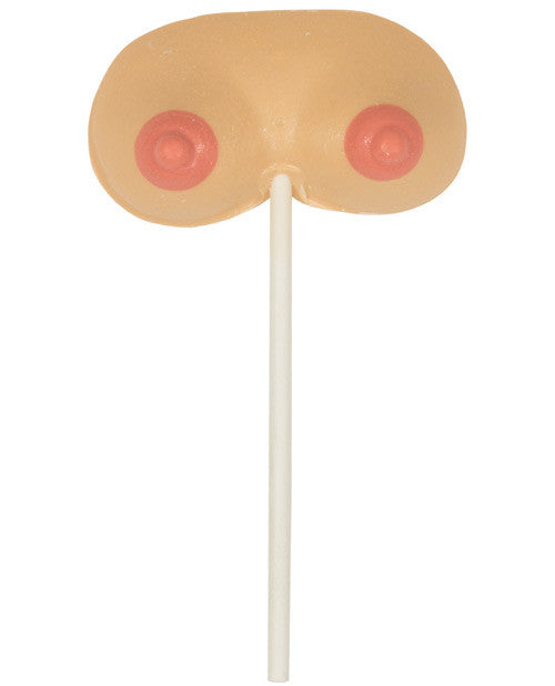 Small Rack-boobs On A Stick - White Chocolate