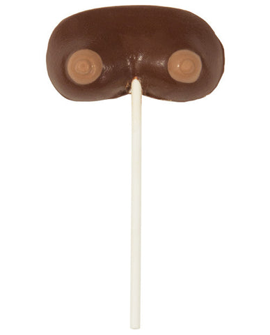 Small Rack- Boobs On A Stick - Milk Chocolate