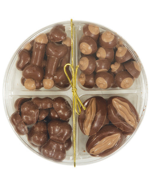 Small Assortment 4 Styles In Round Pack - Milk Chocolate