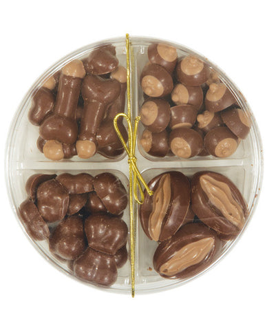 Small Assortment 4 Styles In Round Pack - Milk Chocolate