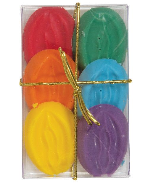 Bite Size Pussies - Rainbow Pack Of 6