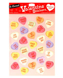 4 X-rated Valentine Sticker Sheets - 27 Stickers Per Sheet