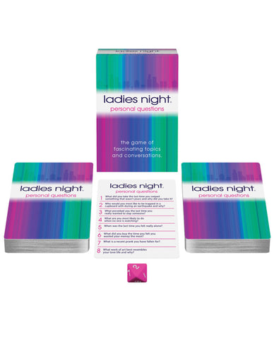 Ladies Night Personal Questions Game