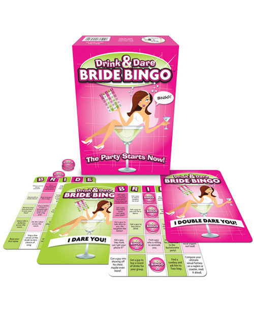 Drink & Dare Bride Bingo