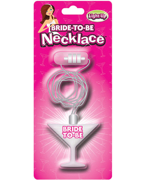 Bride-to-be Flashing Necklace