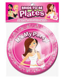 Bride To Be 8" Plates - Pack Of 10