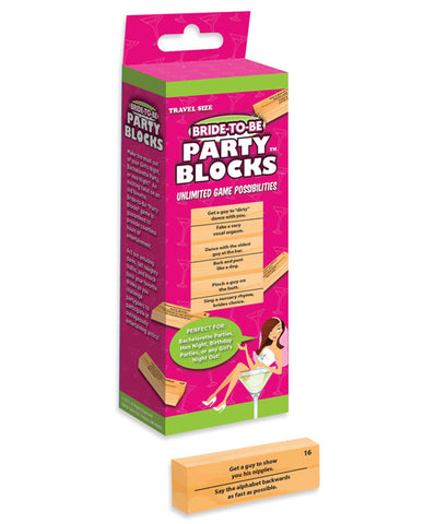 Bride-to-be Party Blocks Game