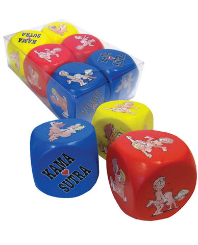 Kama Sutra Anti Stress Dice - Pack Of 6