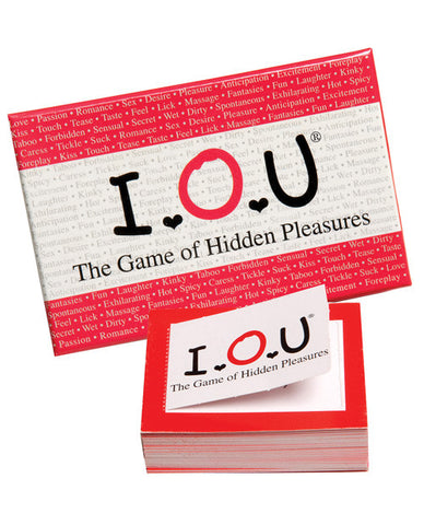 I.o.u Game Of Hidden Pleasures