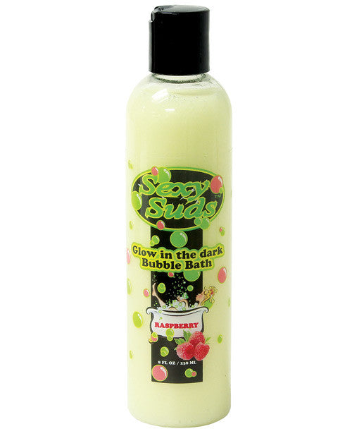 Sexy Suds Glow In The Dark Bubble Bath - 8 Oz Raspberry