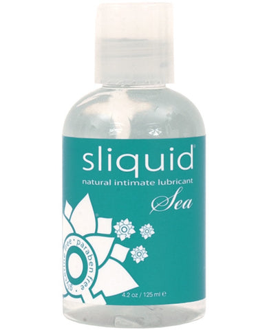 Sliquid Natural Intimate Lubricant - Sea 4.2 Oz Bottle