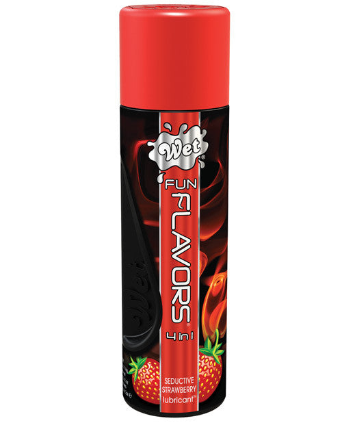 Wet Fun Flavors 4-in-1 Lotion - 4.1 Oz Strawberry