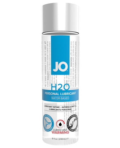 System Jo H2o Warming Lubricant - 8 Oz