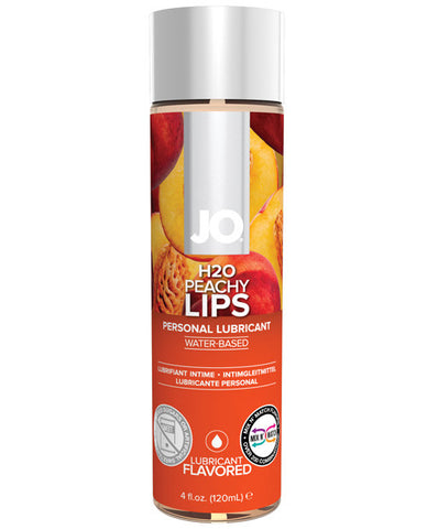 System Jo H2o Flavored Lubricant - 4 Fl Oz Peachy Lips