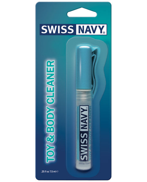 Swiss Navy Toy & Body Cleaner Refillable Spray- 7.5 Ml.