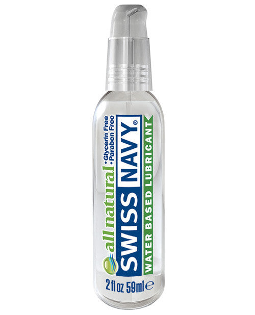 Swiss Navy All Natural Lubricant - 2 Oz Bottle