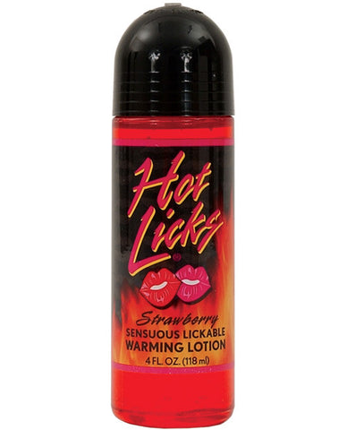 Hot Licks Lotion - Strawberry