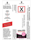 X On The Lips Buzzing Lip Balm W-pheromones - Bubblegum