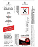 X On The Lips Buzzing Lip Balm W-pheromones - Cherry