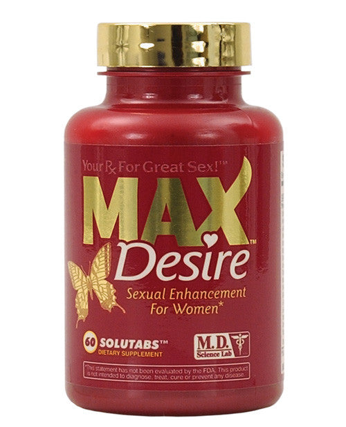 Max Desire For Women - Bottle Of 60 Capsules