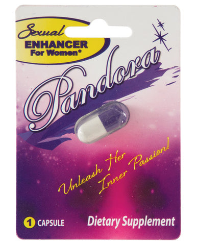 Pandora Sexual Enhancer For Women - 1 Ct Blister