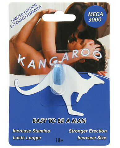 Kangaroo Mega 3000 For Men - 1 Capsule Blister