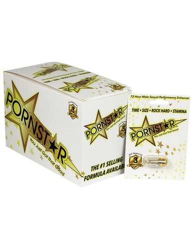 Pornstar Male Enhancement 1 Capsule - Display Of 24