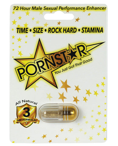 Pornstar  Male Enhancement - 1 Capsule Blister