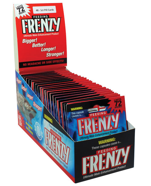 Frenzy Ultimate Male Enhancement 1 Capsule - Display Of 48