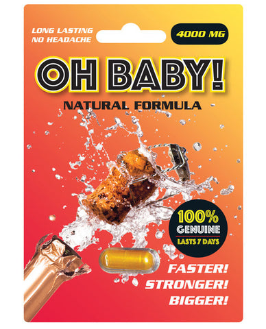 Oh Baby Male Sexual Supplement - 1 Capsule Blister