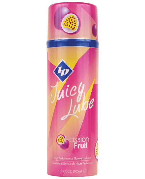 Id Juicy Waterbased Lube - 3.8 Oz Pump Passion Fruit