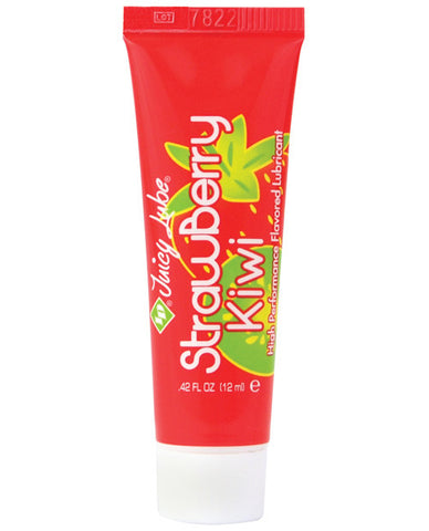 Id Juicy Waterbased Lube - 12 G Tube Strawberry Kiwi